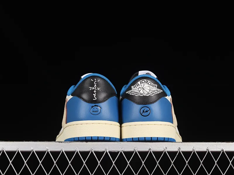 All categories Air Jordan Jordan series basketball shoes Air Jordan 1 Low LW version Travis Scott x Air Jordan 1 Low OG AJ1 Joe 1 Lightning overhead low top DM7866-140